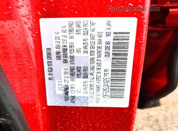 JM3KFADM9J0414915 2018 MAZDA CX-5 Бордовый Вид подкапотного пространства
