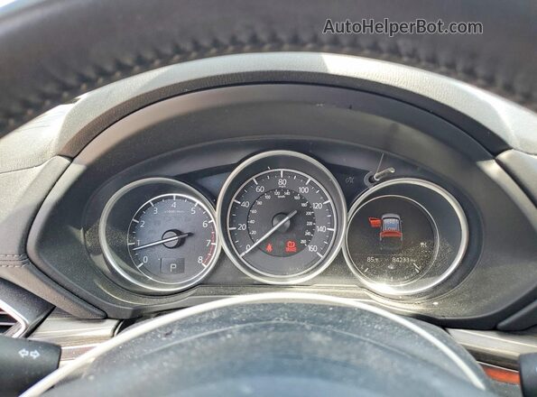 JM3KFADM9J1372983 2018 MAZDA CX-5 Red ხელსაწყოთა პანელის ხედი