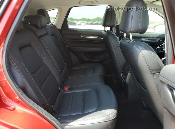 JM3KFADM9J1372983 2018 MAZDA CX-5 Red უკანა სალონის ხედი