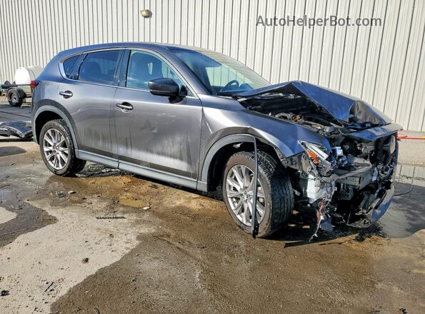 JM3KFADM9K1512712 2019 MAZDA CX-5 Серый Передняя правая четверть