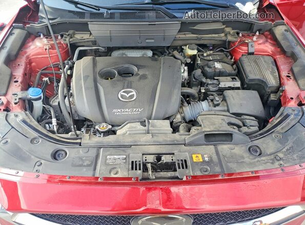JM3KFADMXJ0309476 2018 MAZDA CX-5 Red ძრავის განყოფილების ხედი