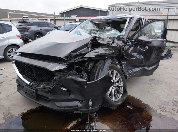 JM3KFADMXK1602161 2019 MAZDA CX-5 Gray წინა მარცხენა ხედი სამი მეოთხედიდან