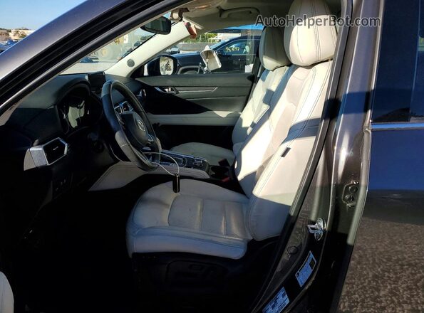 JM3KFADMXK1670346 2019 MAZDA CX-5 Gray Вид салону спереду