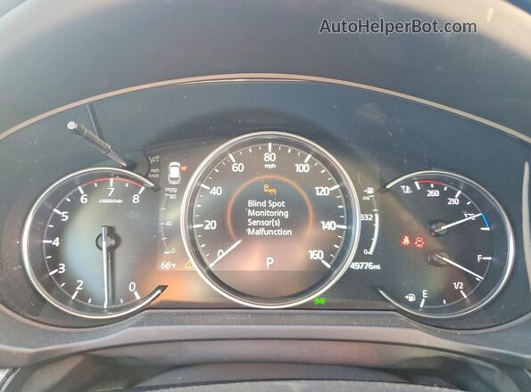 JM3KFADMXK1670346 2019 MAZDA CX-5 Gray Вид щитка приладів