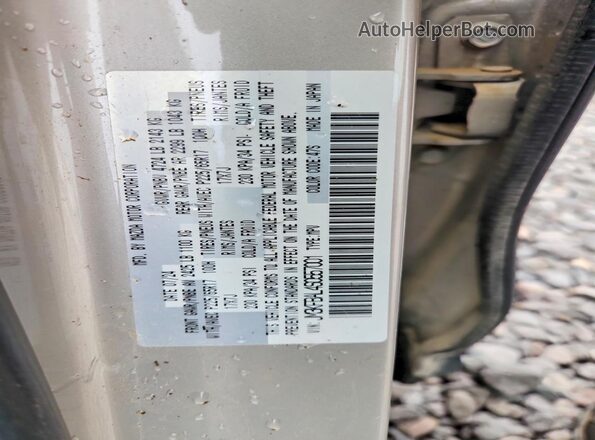 JM3KFBAL4S0557001 2025 MAZDA CX-5 Beige VIN կոդի պիտակի տեսք