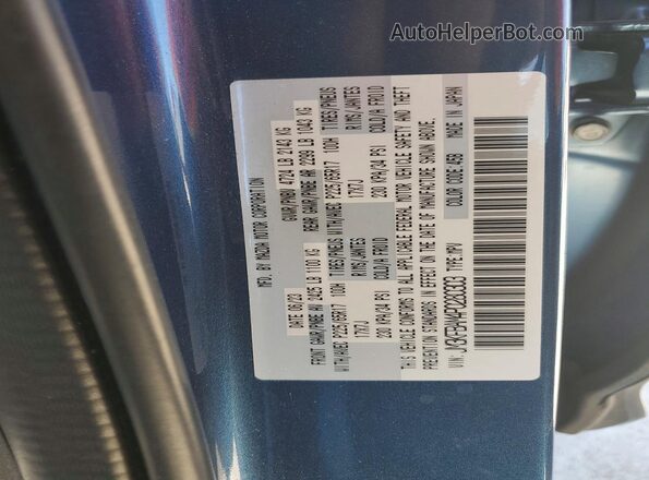 JM3KFBAM4P0280303 2023 MAZDA CX-5 Blue 