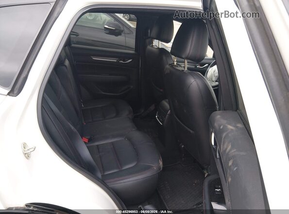 JM3KFBAY0N0641607 2022 MAZDA CX-5 White Vista de la etiqueta del VIN