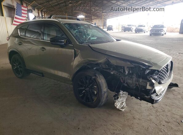 JM3KFBAY1R0476401 2024 MAZDA CX-5 Коричневый Передняя правая четверть