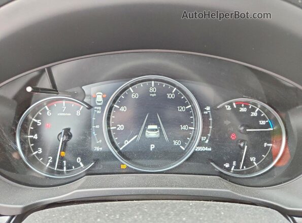 JM3KFBAY4R0371562 2024 MAZDA CX-5 White ხელსაწყოთა პანელის ხედი