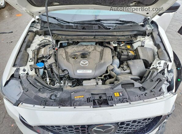 JM3KFBAY4R0371562 2024 MAZDA CX-5 White ძრავის განყოფილების ხედი