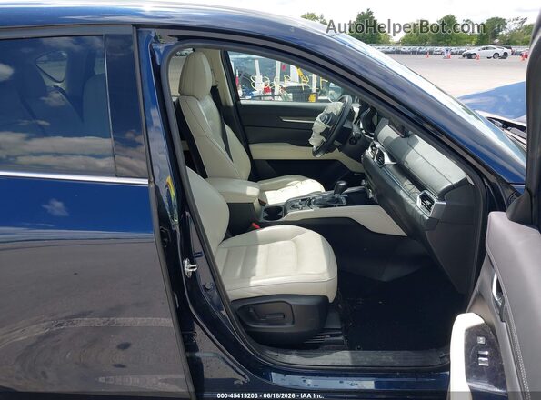 JM3KFBAY6M0467461 2021 MAZDA CX-5 Blue Widok wnętrza z przodu