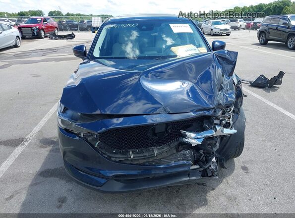 JM3KFBAY6M0467461 2021 MAZDA CX-5 Blue Widok wnętrza z tyłu