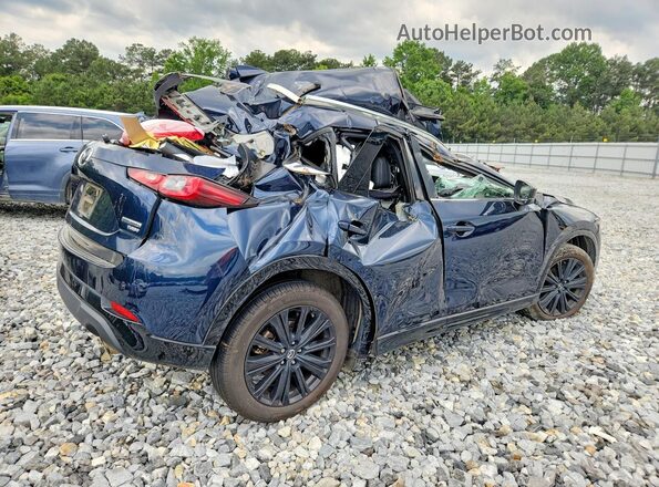JM3KFBAY6N0556481 2022 MAZDA CX-5 Blue Հետևի աջ