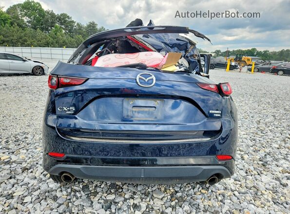 JM3KFBAY6N0556481 2022 MAZDA CX-5 Blue Հետևի տեսք