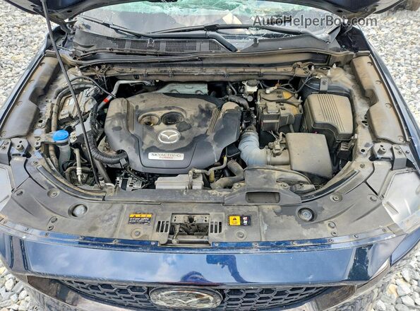 JM3KFBAY6N0556481 2022 MAZDA CX-5 Blue Սալոնի հետևի տեսք