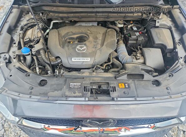 JM3KFBAY7L0851165 2020 MAZDA CX-5 Charcoal Widok wnętrza z tyłu