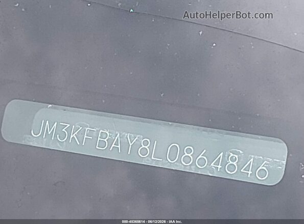 JM3KFBAY8L0864846 2020 MAZDA CX-5 Red ძრავის განყოფილების ხედი