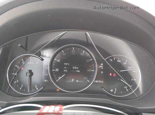 JM3KFBAY8L0864846 2020 MAZDA CX-5 Red უკანა სავარძლების ხედი
