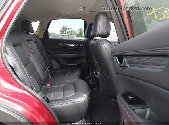 JM3KFBAY8L0864846 2020 MAZDA CX-5 Red VIN კოდის სტიკერის ხედი