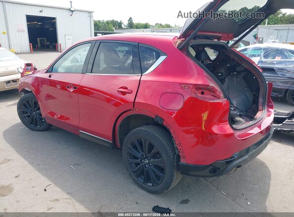JM3KFBAY8N0557406 2022 MAZDA CX-5 Red უკანა მარცხენა