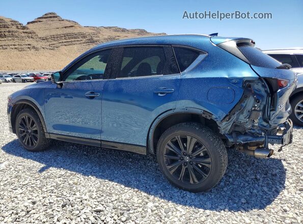 JM3KFBAY8P0214467 2023 MAZDA CX-5 Синий Задняя левая четверть