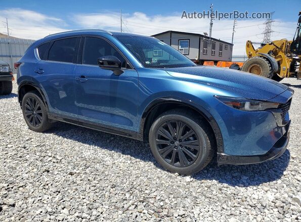 JM3KFBAY8P0214467 2023 MAZDA CX-5 Синий Передняя правая четверть