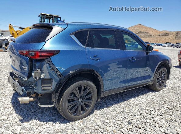 JM3KFBAY8P0214467 2023 MAZDA CX-5 Синий Задняя правая четверть