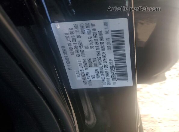 JM3KFBAY9M0422398 2021 MAZDA CX-5 Black VIN sticker view