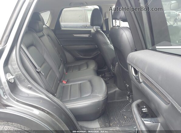 JM3KFBAYXM0317269 2021 MAZDA CX-5 Gray VIN კოდის სტიკერის ხედი