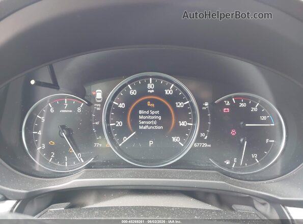 JM3KFBAYXM0317269 2021 MAZDA CX-5 Gray უკანა სავარძლების ხედი