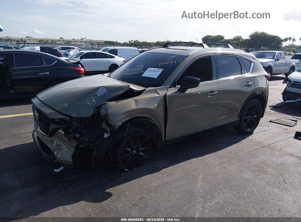 JM3KFBAYXR0513249 2024 MAZDA CX-5 Коричневый Передняя левая четверть