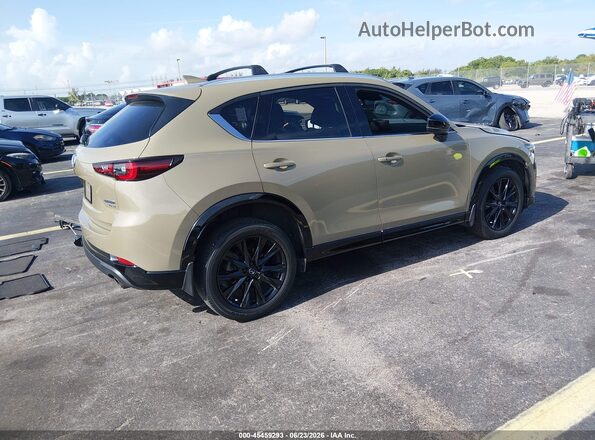 JM3KFBAYXR0513249 2024 MAZDA CX-5 Коричневый Задняя правая четверть