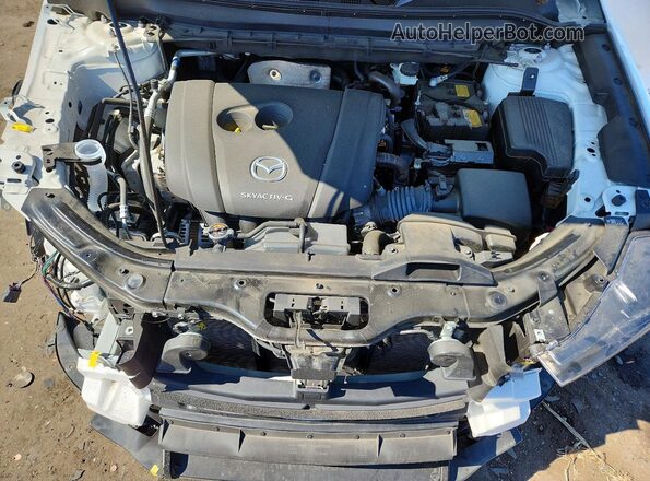 JM3KFBBL0R0465098 2024 MAZDA CX-5 White Widok komory silnika