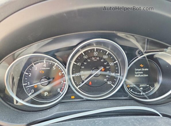 JM3KFBBL2S0648699 2025 MAZDA CX-5 Silver Вид щитка приладів