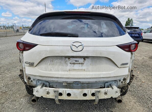 JM3KFBBL3H0113616 2017 MAZDA CX-5 White Հետևի տեսք