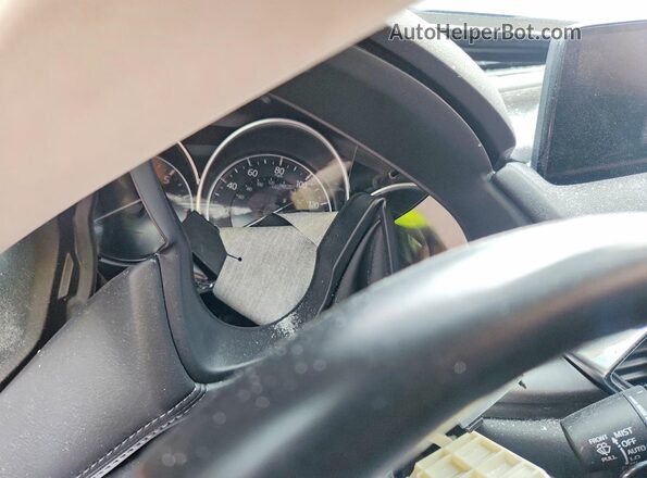 JM3KFBBL3S0577867 2025 MAZDA CX-5 Blue Instrument cluster view