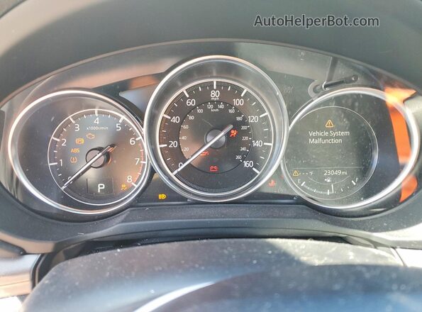 JM3KFBBL4R0444836 2024 MAZDA CX-5 White Вид щитка приладів