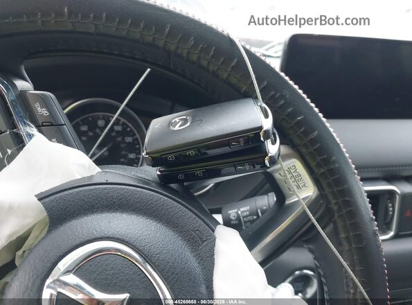 JM3KFBBL4R0489162 2024 MAZDA CX-5 Red Dashboard view