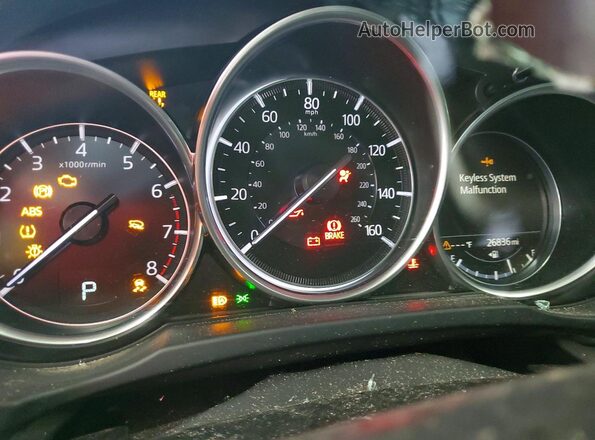 JM3KFBBL4S0676262 2025 MAZDA CX-5 Black Вид щитка приладів