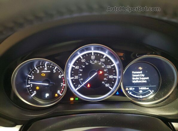 JM3KFBBL5R0483452 2024 MAZDA CX-5 Red Instrument cluster view