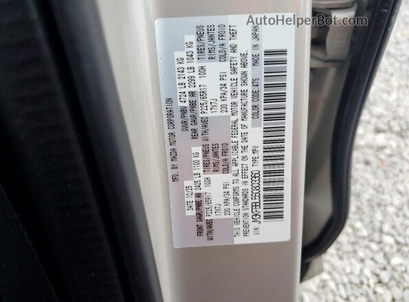 JM3KFBBL5S0803360 2025 MAZDA CX-5 Tan Вид наклейки з VIN-кодом