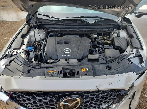 JM3KFBBL6S0551408 2025 MAZDA CX-5 Silver Rear interior view