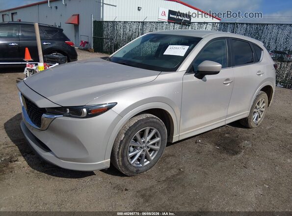 JM3KFBBL6S0601515 2025 MAZDA CX-5 Tan წინა მარცხენა ხედი სამი მეოთხედიდან