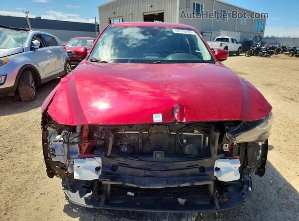 JM3KFBBL7J0438209 2018 MAZDA CX-5 Red Widok z przodu