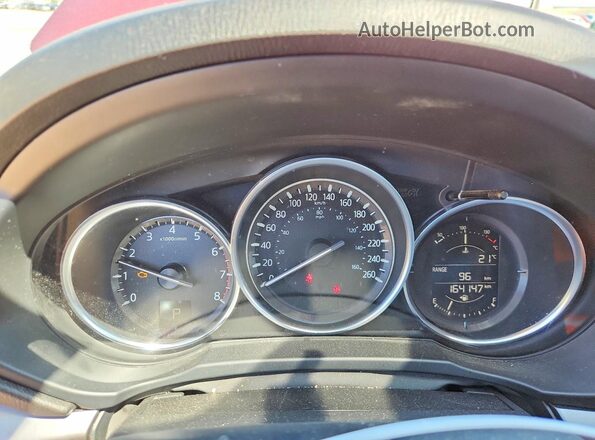 JM3KFBBL7J0438209 2018 MAZDA CX-5 Red Widok zestawu wskaźników
