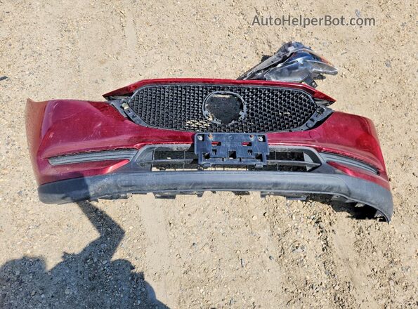 JM3KFBBL7J0438209 2018 MAZDA CX-5 Red Widok naklejki z numerem VIN