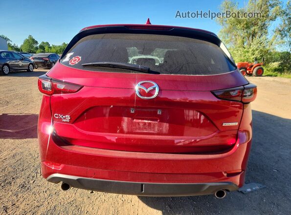 JM3KFBBL7R0474297 2024 MAZDA CX-5 Red Widok z tyłu