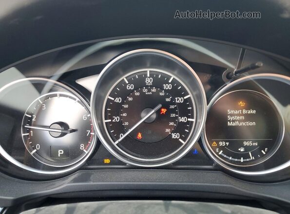 JM3KFBBL8S0780978 2025 MAZDA CX-5 Белый Вид щитка приборов
