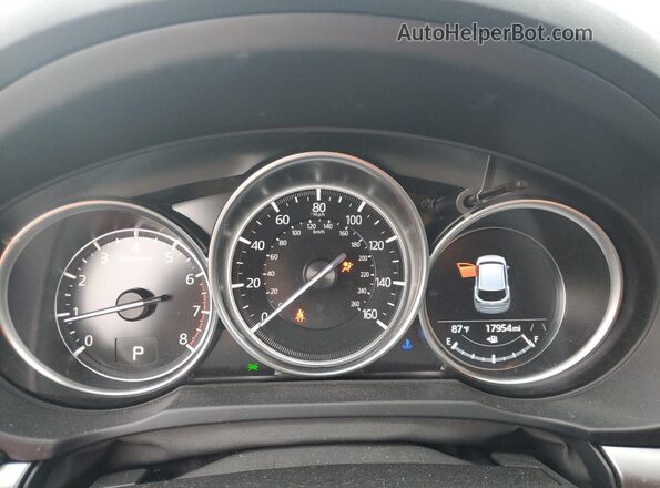 JM3KFBBL9R0525511 2024 MAZDA CX-5 Gray Instrument cluster view