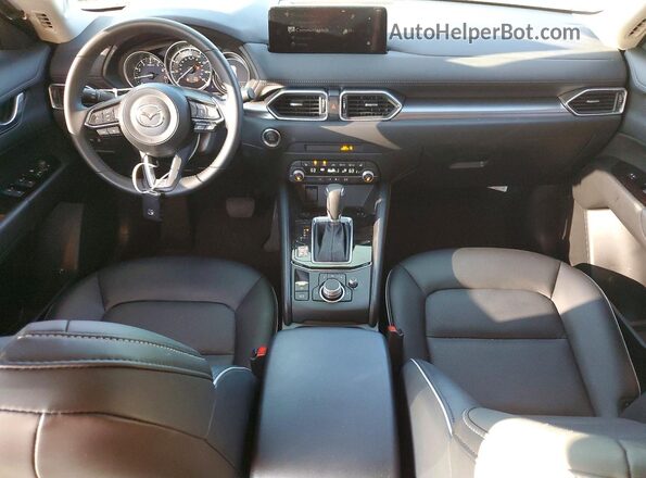 JM3KFBBL9S0660140 2025 MAZDA CX-5 White Вид панелі приладів